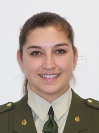 Zástupce náčelníka štábu pro podporu - kapitánka Ing. Gabriela KOS